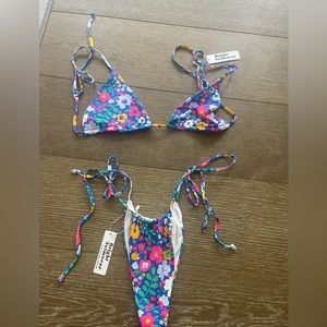 Bright Swimwear flower bikini